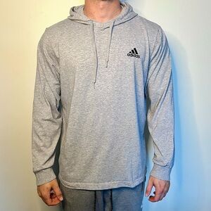 Adidas Gray Pullover Hoodie size XL